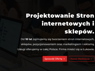 Strony internetowe i sklepy online Łuków